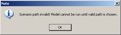 Figure 3.2. Scenario Path Warning.