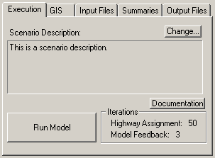 Figure 4.3. The Execution Tab